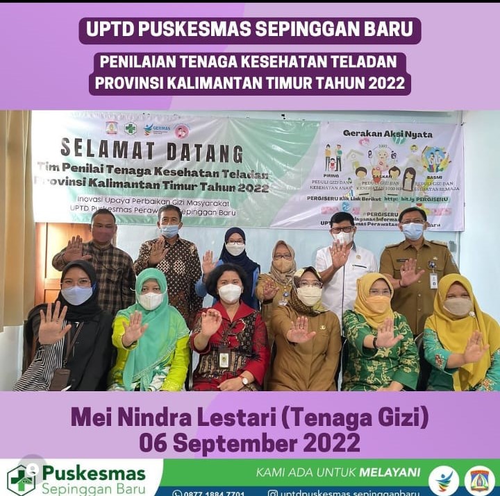 PENILAIAN TENAGA KESEHATAN TELADAN PROVINSI KALIMANTAN TIMUR TAHUN 2022